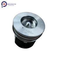 Juego de Pistones 4115P015 4115P515 4225019M91 32-607 1104C-44T 1104D-E44T para Motor CAT C4.4 ACERT, Pistón para Perkins Massey Ferguson