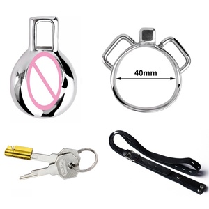 Jaula de Castidad Pequeña FRRK para Hombres Gay, Nuevo Candado para Pene con Anillos para Pene, Juguetes Sexuales Eróticos Bongda, Cinturón - Product Image 2