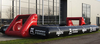 Terrain de football Offre Spéciale terrain de football gonflable terrain de football gonflable avec 4 buts
