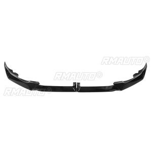 4ชิ้นสำหรับ2023-2024รถ BMW G05 lci M spoiler M spoiler กันชนหน้ารถแนวสปอร์ตชุดอุปกรณ์ตัวสปอยเลอร์สีดำมันวาว - Product Image 2