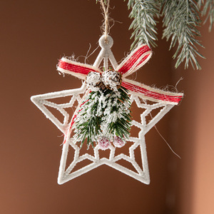 Christmas White Snowflake Ornaments For Home <strong>Decor</strong> <strong>Winter</strong> <strong>Wonderland</strong> Christmas Tree <strong>Decor</strong> - Product Image 4
