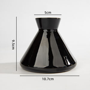 Heet Nieuw Ontwerp Gekleurde Conische 220Ml Luxe Glazen Fles Unieke Grote Capaciteit Glazen Aromatherapie Fles - Product Image 3