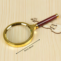 Plastic Handheld Magnifier Reading Magnifying Glass