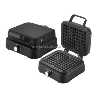 Sandwichera eléctrica para desayuno Aifa-Queso a la parrilla Huevo Tocino y bistec Platos antiadherentes Waffle Cup Cake Maker - Product Image 6