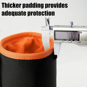 กระเป๋าใส่เลนส์กล้องนีโอพรีนกันกระแทกหนาพร้อมเชือกปรับได้สำหรับกล้องดิจิตอลนิคอน โซนี่ เอสแอลอาร์ ดีเอสแอลอาร์ - Product Image 5