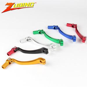 Palanca de cambio de marchas para motocicleta Zuqing GS103, aleación de aluminio para piezas de bicicleta todoterreno, dorado, plateado, rojo, negro - Product Image 1