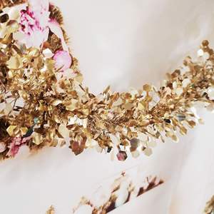 زينة جملة لأجواء عيد الميلاد ورأس السنة الجديدة، شريط صوف ماسي مكثف بطول 2 متر، مستلزمات حفلات متطورة - Product Image 3