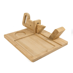Accessoires Cuisine Bois Saucisse <span class=keywords><strong>Guillotine</strong></span> Bois Bambou Bois Saucisse Trancheuse - Product Image 4