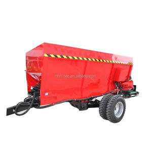 Tractor que tira de zanjas de doble cara, huerto, agricultura, fertilizante orgánico, esparcidor - Product Image 2