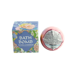 <b>Lavender</b> <b>Bath</b> <b>Bomb</b> Organic Spherical Plant Based Handmade Craft Gift Box Elegant Relaxing <b>Bath</b> Fizzies - Product Image 2