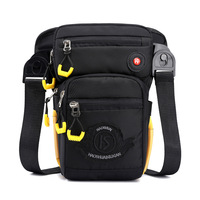Sac de ceinture utilitaire pour femme, tendance, imperméable, sac de hanche tactique pour moto, sac de jambe