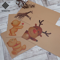 Napperons en PVC personnalisés, accessoires de table à manger, tapis antidérapant pour bébé, tapis et sous-plats en plastique rectangulaires écologiques