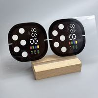 Plaque de contrôle en polycarbonate anti-rayures et étanche, film de recouvrement auto-adhésif 3M pour quincaillerie de bâtiment intelligent, pour usage en cuisine 5