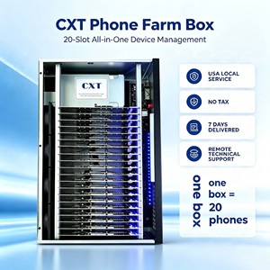 Caja para granja de teléfonos 20 Android, Caja para granja de teléfonos CTX, Granja de bots, Granja de bots S22, Caja para granja de servidores S9, Caja SIM - Product Image 2
