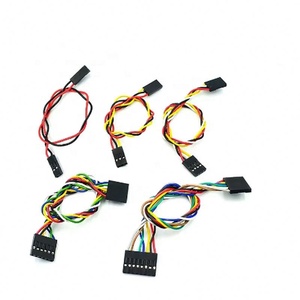 10 ชิ้น 2.54 มม. 2.54 สายดูปองท์หญิงต่อหญิง 2P/3P/4P/6P/8P 20 ซม. สายเชื่อมต่อสายดูปองท์สายจัมเปอร์สำหรับ PCB - Product Image 1