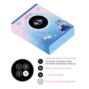 Beambox Phong Cách Ai Hàng Hóa 1.8Inch Hd IPS 283ppi 500MAh Màn Hình Cảm Ứng AI-Hỗ Trợ E-BADGE Năng Động Điện Tử Huy Hiệu Chuyển Đổi Hình Ảnh Nikko - Product Image 4