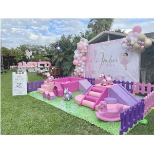 Daycare Pre School Kids <strong>Soft</strong> <strong>Play</strong> And Jumper With Ball Pool Pit Area Softplay Climber Set Indoor Playground Toddler <strong>Soft</strong> <strong>Play</strong> - Product Image 3