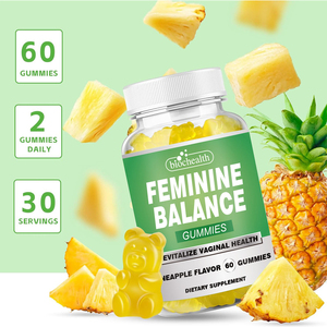 BIOCCHN Private Label Health <strong>Food</strong> <strong>Supplement</strong> Vegan 60 Gummies Probiotics for Vaginal Health <strong>Probiotic</strong> Gummies for Women - Product Image 3