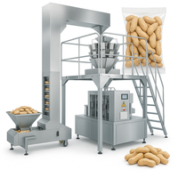 Machine d'emballage rotative automatique sous vide pour aliments Machine d'emballage de sac préfabriqué pour casse-croûte d'arachide et de noix pour ensilage de maïs