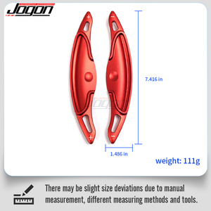 Palancas de cambio de volante de aleació<span class=keywords><strong>n</strong></span> de aluminio para <span class=keywords><strong>Hyundai</strong></span> <span class=keywords><strong>I30</strong></span> <span class=keywords><strong>N</strong></span> I30N Elantra Kona <span class=keywords><strong>Veloster</strong></span> <span class=keywords><strong>N</strong></span> 2021 + embellecedor de cambio de marchas - Product Image 6