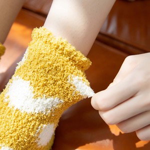 2023 Mùa Đông Funky Ngủ Giường Sàn Nhà Fluffy San Hô Nhung Giáng Sinh Vớ Mờ Vớ - Product Image 5