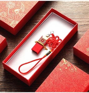 Clé USB en forme de cœur rouge de dessin animé, USB 2.0, 4 Go, 8 Go, 16 Go, 32 Go, 64 Go, 128 Go, Clé USB créative, Cadeau original - Product Image 6
