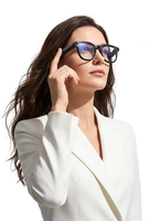 Lunettes Intelligentes A2C avec Caméra, Traduction IA, Photo et Vidéo 800W, Reconnaissance d'Images, Appels et Musique
