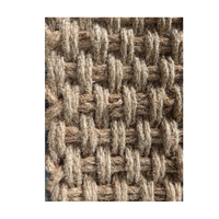 Rouleau de tapis en fibre de coco de grande taille pour l'extérieur, tapis en fibre de coco pour le pavage des routes - Tapis en fibre de coco 100% naturel pour l'aménagement paysager en extérieur