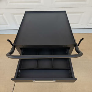 OEM Welding Deluxe 3-<b>Drawer</b> Heavy-Duty Steel Cabinet Industrial Free-Standing Wheels Tool Storage for <b>Workshop</b>/Garage GAPGAR051 - Product Image 1