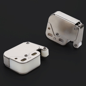 Resonance Elephant Trunk <b>Rebound</b> Cabinet Door Lock Self-Locking Automatic Press To Open Wardrobe Hardware With Strong Spring - Product Image 2