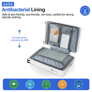 Sokok vỏ cứng Xe đẩy Túi đặt Vali lớn công suất cao với khóa chống trộm cho các chuyến đi gia đình - Product Image 4