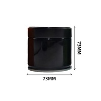 OEM boîtes rondes en métal de qualité alimentaire 30g 50g pour thé Matcha boîte hermétique à bouchon vissé Matcha poudre café boîte d'emballage