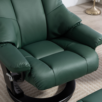 Chaise inclinable pivotante en cuir de luxe moderne pouf nouvelle maison bureau salon chambre bar meubles pour décors contemporains