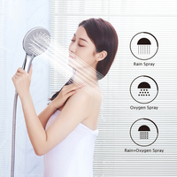 Barre coulissante en acier inoxydable 60cm 70cm le Kit de douche à main comprend un tuyau de douche Flexible