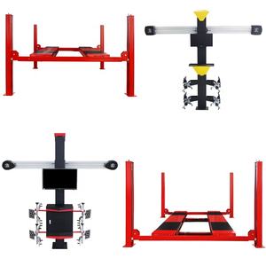 Charge lourde grand <span class=keywords><strong>pont</strong></span> élévateur de voiture automatique à 4 pôles alignement de roue combo hydraulique de garage utilisé avec l'élévateur de voiture à quatre poteaux - Product Image 2