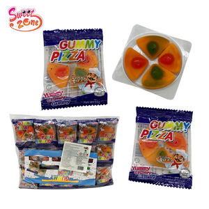 Halal Pizza <span class=keywords><strong>Yummy</strong></span> Chew Gummy Jelly Morbido Della Caramella Dolce - Product Image 1