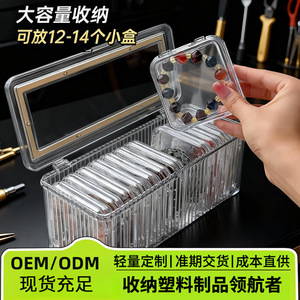 Crystal Beaded Box Acrylic Transparent Bracelet Storage Jewelry Organizer For Necklace Bracelet Display 3-6L Capacity - Product Image 4