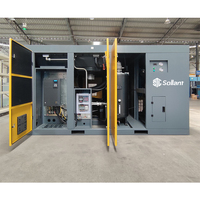 Compresseur de sécheur d'air intégré, 110 kW 150 CFM, conception tout-en-un pour gagner de la place dans l'atelier