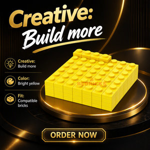 <span class=keywords><strong>Série</strong></span> de pièces de construction 3024, plaque 1x1, briques de construction, jouet, 96 couleurs, pièces de mosaïque, blocs 1*1 pour bricolage - Product Image 1