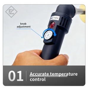 Poignée métallique estampée en acier personnalisée avec logo, outil de pressage à froid pour cuir, fer à souder à chaud pour cuir - Product Image 3