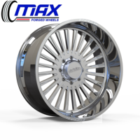 Jantes forgées MAX 28x16 Deep Dish 24x14 26x14 8x170 8x180 pour Ford F250 F350 pour GMC Sierra 2500HD 3500HD