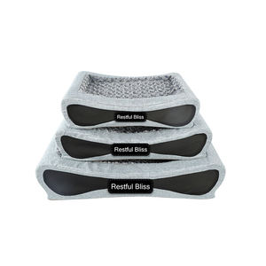 Coussin pour animaux de compagnie imperméable, tissé, lavable, personnalisable, doux, portable, pour un sommeil profond, utilisable en toutes saisons, non déformable, en mousse à mémoire de forme, pour chiens - Product Image 3
