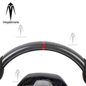 Volant de course en fibre de carbone LED adapté à Lamborghini Aventador <span class=keywords><strong>Huracan</strong></span> Gallardo URUS LP550 LP560 LP570 - Product Image 2