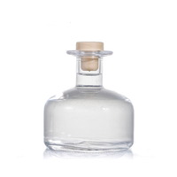 Diffuseur de parfum en verre pour chambre Diffuseur de roseau Décoration de bouteille Soins personnels Logo personnalisé
