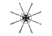 Drone logistique à 8 axes, capacité de charge de 320 kg, drones agricoles pour la livraison d'aliments et de marchandises