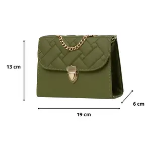 Bolso Bandolera de Cuero Kaori para Mujer, Marca Fana, 7 Pulgadas, Estilo Vintage, Cierre de Cremallera, Impermeable, para Uso Diario - Product Image 1