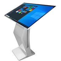 Machine publicitaire tout-en-un à écran tactile LCD de 55 pouces pour utilisation en intérieur dans les centres commerciaux
