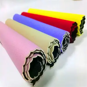 Chất Lượng Cao Tốt Đàn Hồi Đầy Màu Sắc 3 Lớp Polyester Không Thấm Nước 2Mm 3Mm Sbr Vải Composite T Vải Cao Su Tổng Hợp