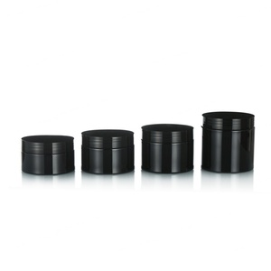 Vente flash - Pot en plastique PET noir de 200 ml, 120 ml, 150 ml, pot rond en plastique pour cosmétiques, conteneur pour soins de la peau avec couvercles à vis - Product Image 5