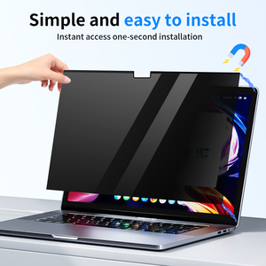 Filtro DE PRIVACIDAD magnético fácil de instalar para la nueva computadora portátil MacBook <span class=keywords><strong>Pro</strong></span> de 16 pulgadas; Protector de pantalla anti-luz azul. - Product Image 4
